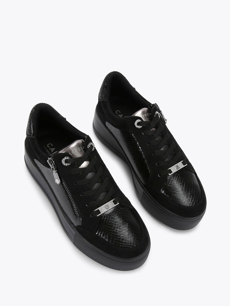 Carvela Jive Lace Up Trainers - Image 2 of 5