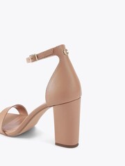 Carvela Pink Block Heel Sandals - Image 3 of 5