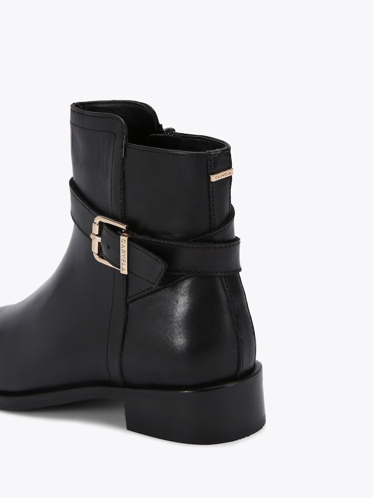Carvela Black Pienza Ankle Boots - Image 5 of 5