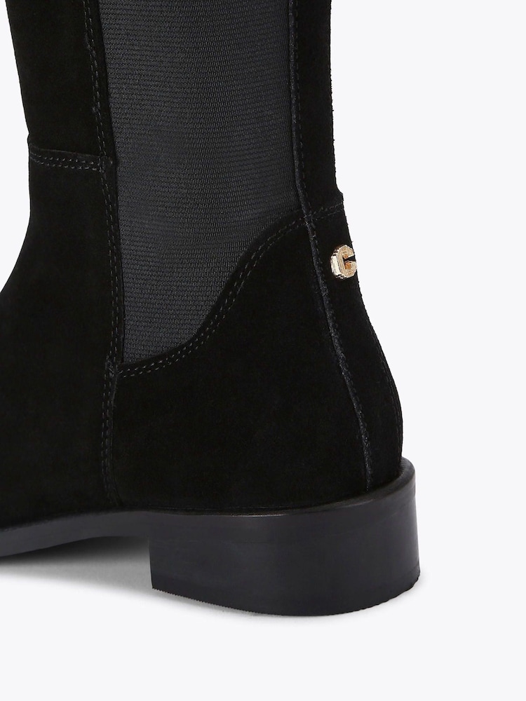 Carvela Black Grey Carvela Pienza 5050 Boots - Image 4 of 4 Carvela Black Grey Carvela Pienza 5050 Boots - Image 4 of 4
