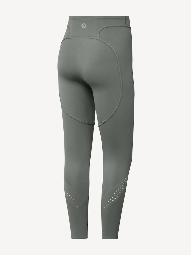 adidas Stella McCartney Green 7/8 Leggings - Image 2 of 2