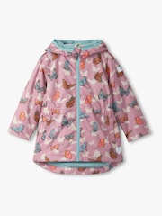 Hatley Pink Pop-Out Butterflies Field Jacket - Image 2 of 3