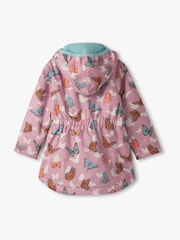 Hatley Pink Pop-Out Butterflies Field Jacket - Image 3 of 3