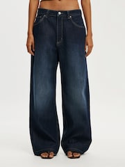 Синий - Cotton On Low Super Baggy Jeans - Image 3 of 8