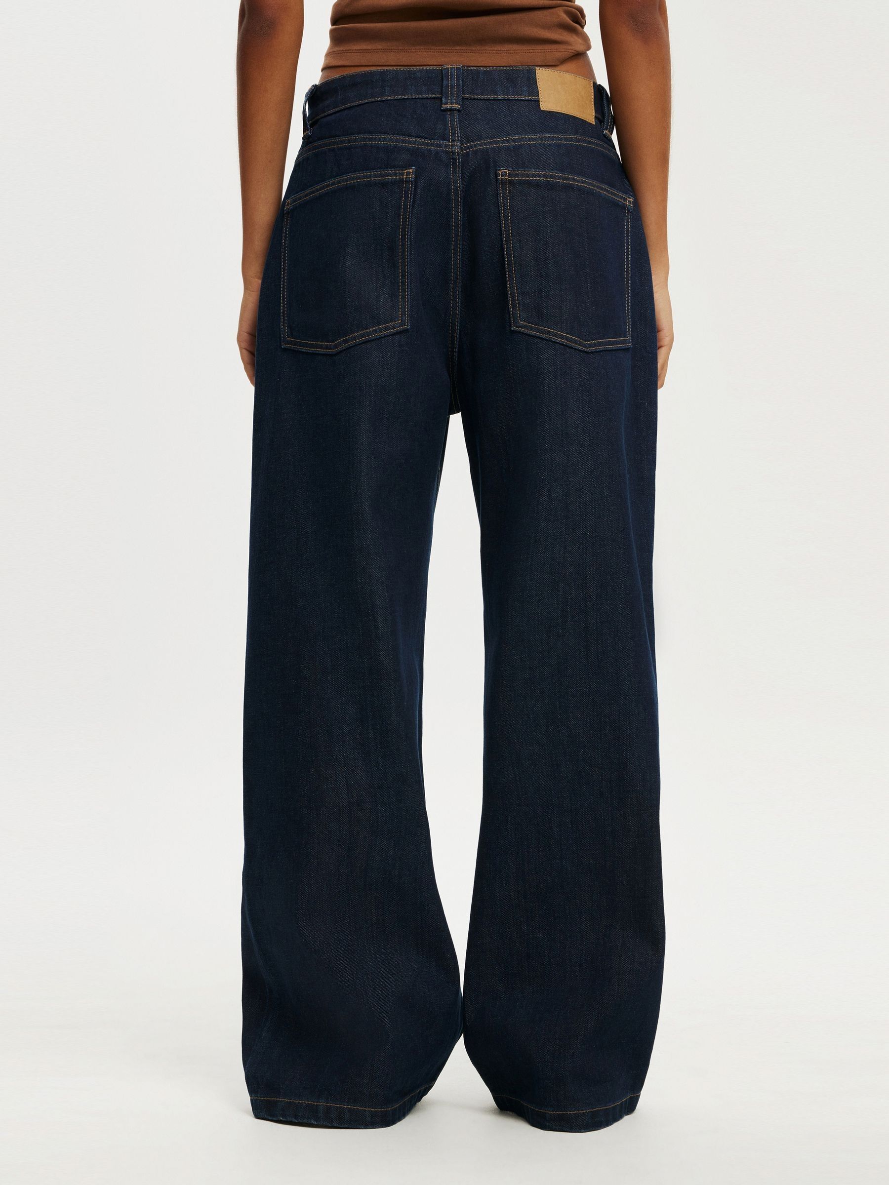 Buy Cotton On Blue Low Super Baggy Jeans from Next Singapore