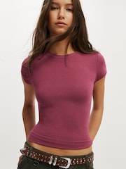 Camiseta Cotton On All Day Crew - Imagem 1 de 4