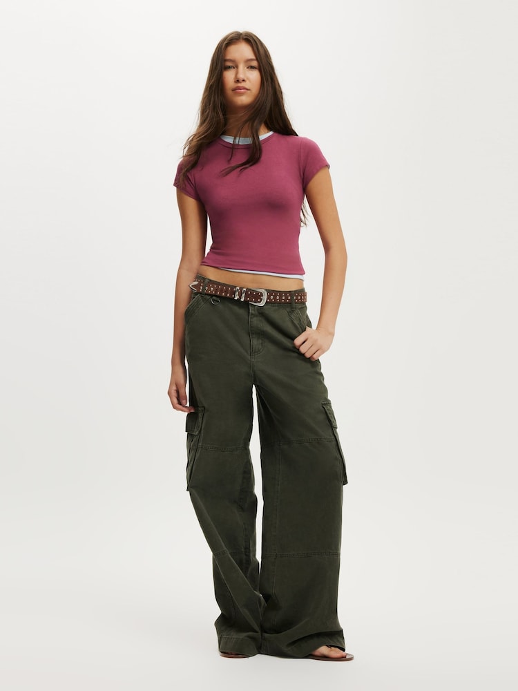 Camiseta Cotton On All Day Crew - Imagem 4 de 4