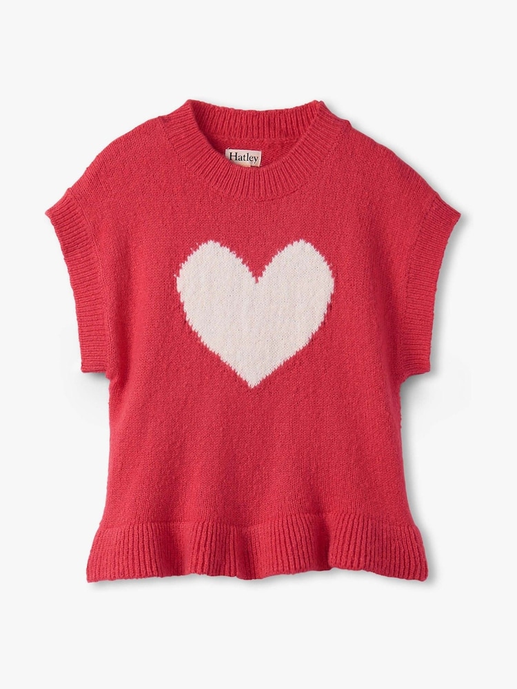 Hatley Pink Tea Berry Everywhere Jumper - Image 2 of 3 Hatley Pink Tea Berry Everywhere Jumper - Image 2 of 3