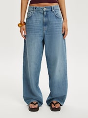 Cotton On Blue Boyfriend Super Baggy Jeans - Image 3 of 7