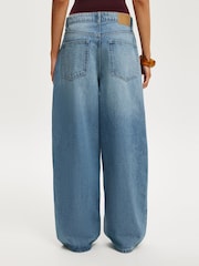 Cotton On Blue Boyfriend Super Baggy Jeans - Image 4 of 7