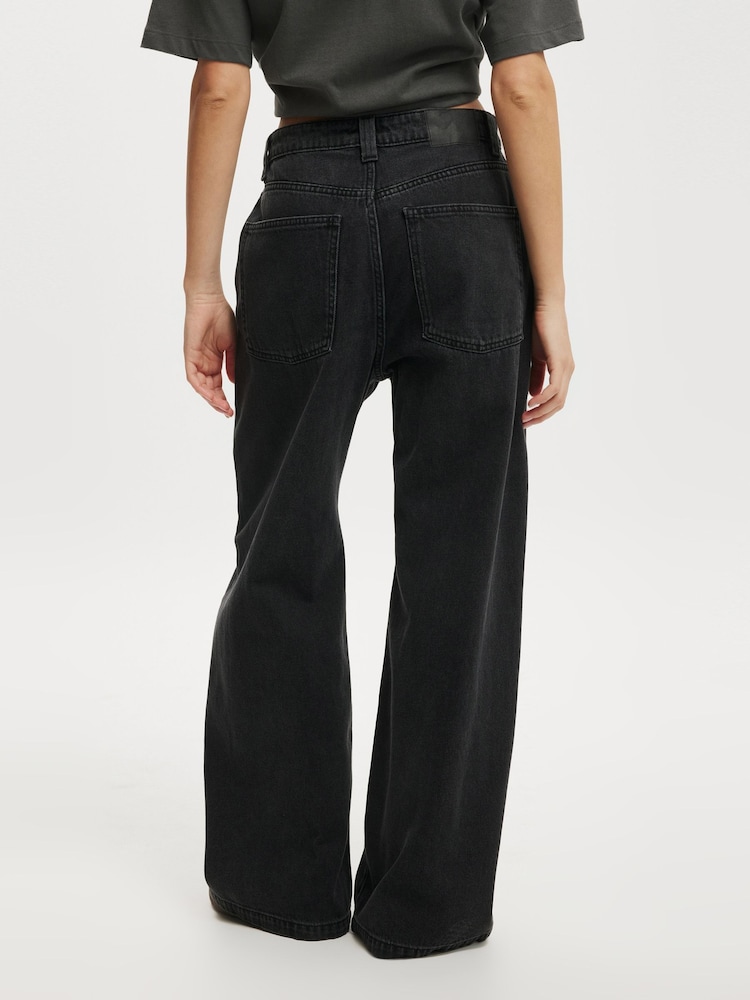 Cotton On Low Super Baggy Jeans - Imagem 2 de 6