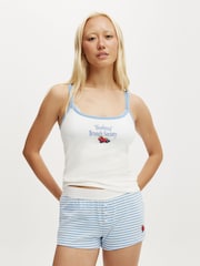 Cotton On Cream Dreamy Soft Lounge Pyjamas Top - Image 1 of 1