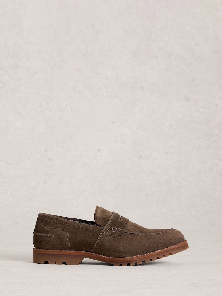 White Stuff Brown Logan Loafers - Image 1 of 4