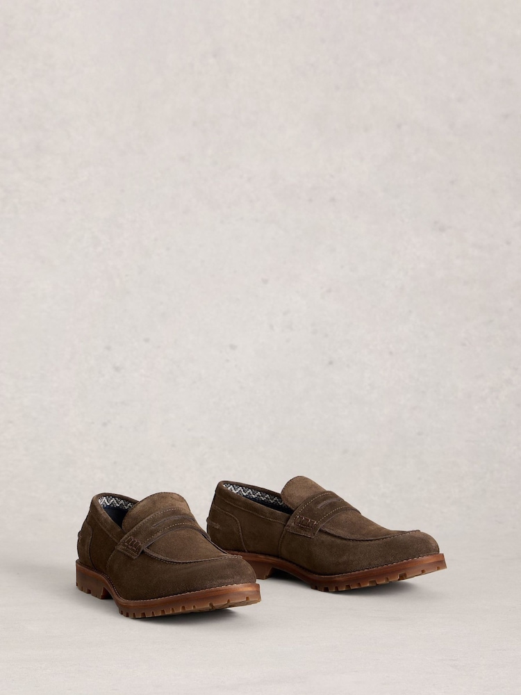 White Stuff Brown Logan Loafers - Image 2 of 4
