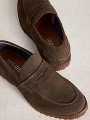 White Stuff Brown Logan Loafers - Image 4 of 4