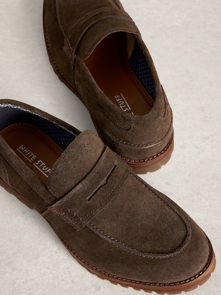 White Stuff Brown Logan Loafers - Image 4 of 4