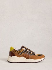 White Stuff Brown Kazzy Runner Trainers - Image 1 of 4