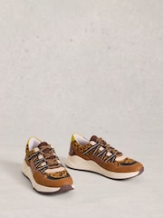 White Stuff Brown Kazzy Runner Trainers - Image 2 of 4