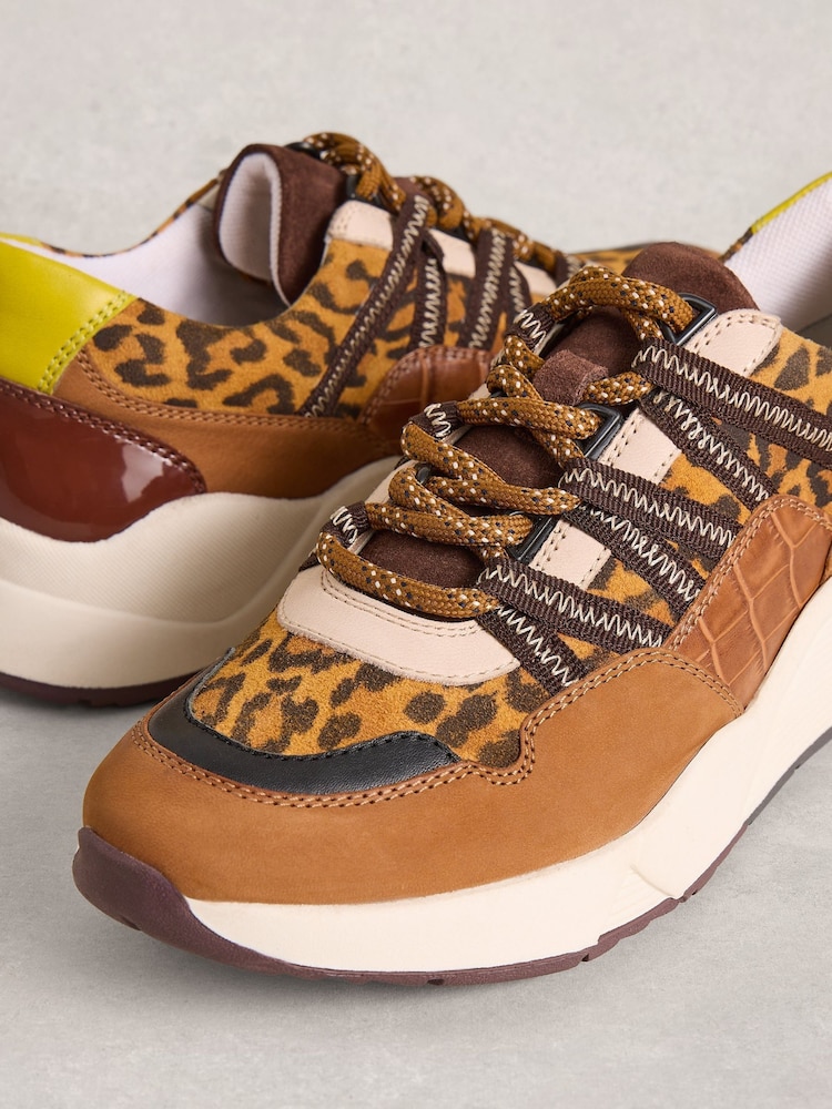 White Stuff Brown Kazzy Runner Trainers - Image 4 of 4 White Stuff Brown Kazzy Runner Trainers - Image 4 of 4