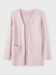 Name It Purple Open Knit Cardigan - Image 3 of 4
