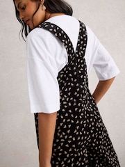 White Stuff Black Viola Cord Dungarees - Image 2 of 6