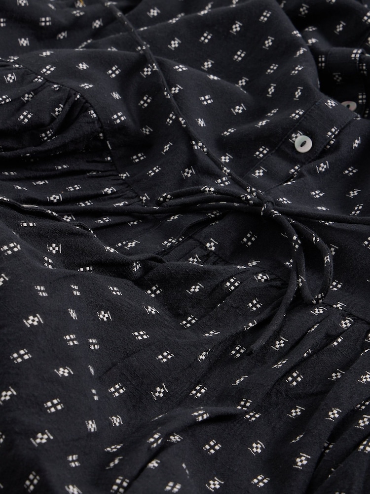 White Stuff Black Gina Midi Dress - Image 7 of 7