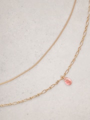 White Stuff Orange Lily Multi Drop Necklaces - Image 2 of 2
