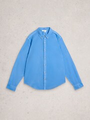 White Stuff Blue Bruton Oxford Shirt - Image 1 of 2