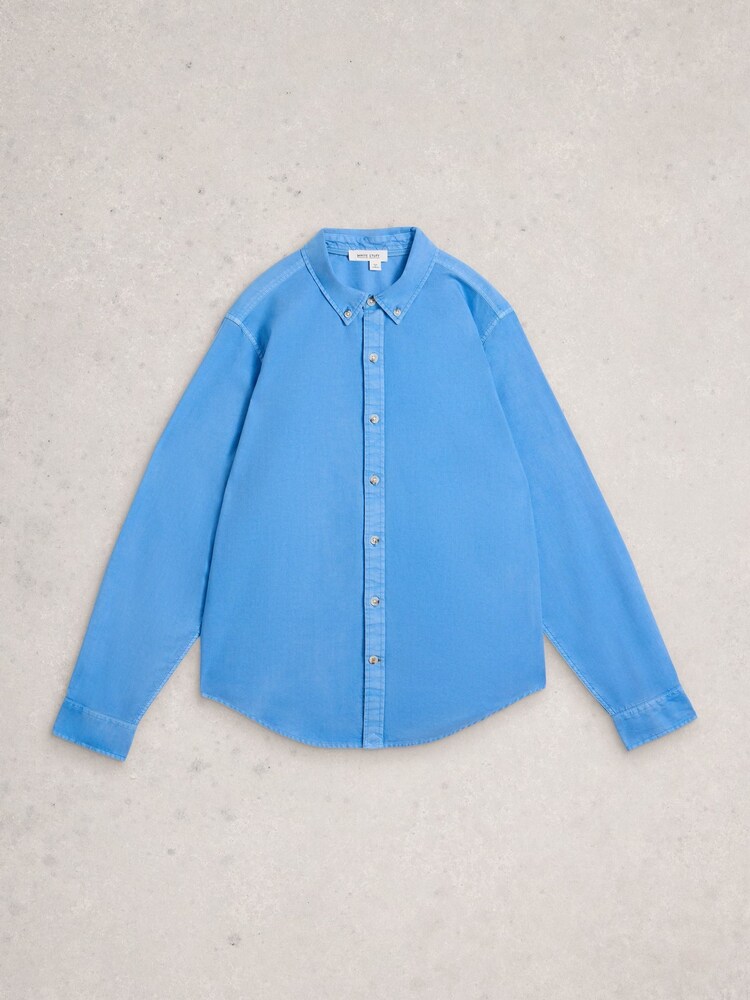 White Stuff Blue Bruton Oxford Shirt - Image 1 of 2