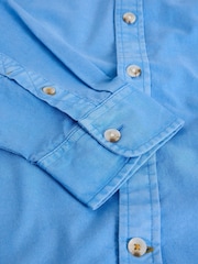 White Stuff Blue Bruton Oxford Shirt - Image 6 of 6