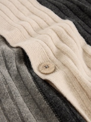 White Stuff Grey Ava Knitted Poncho - Image 6 of 6