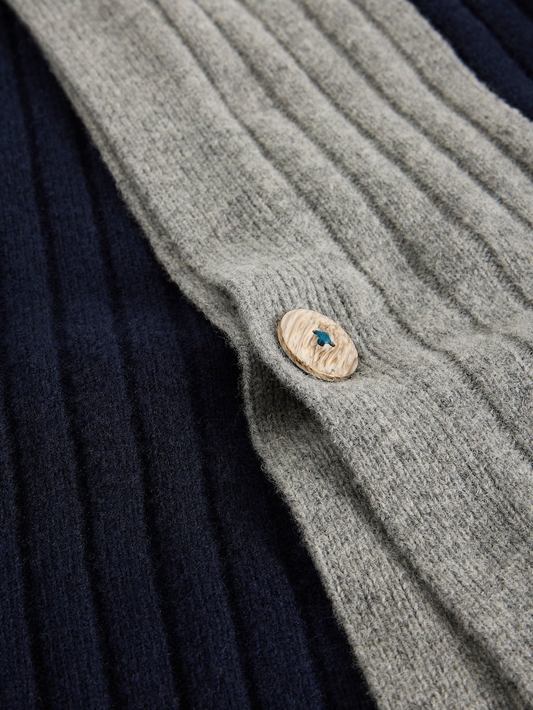 White Stuff Blue Ava Knitted Poncho - Image 6 of 6 White Stuff Blue Ava Knitted Poncho - Image 6 of 6