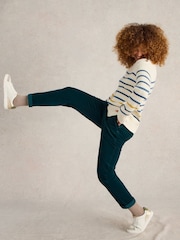 White Stuff Green Twister Cord Trousers - Image 4 of 6