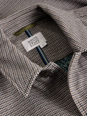 White Stuff Grey Houndstooth Worker Jacket - Image 5 of 6