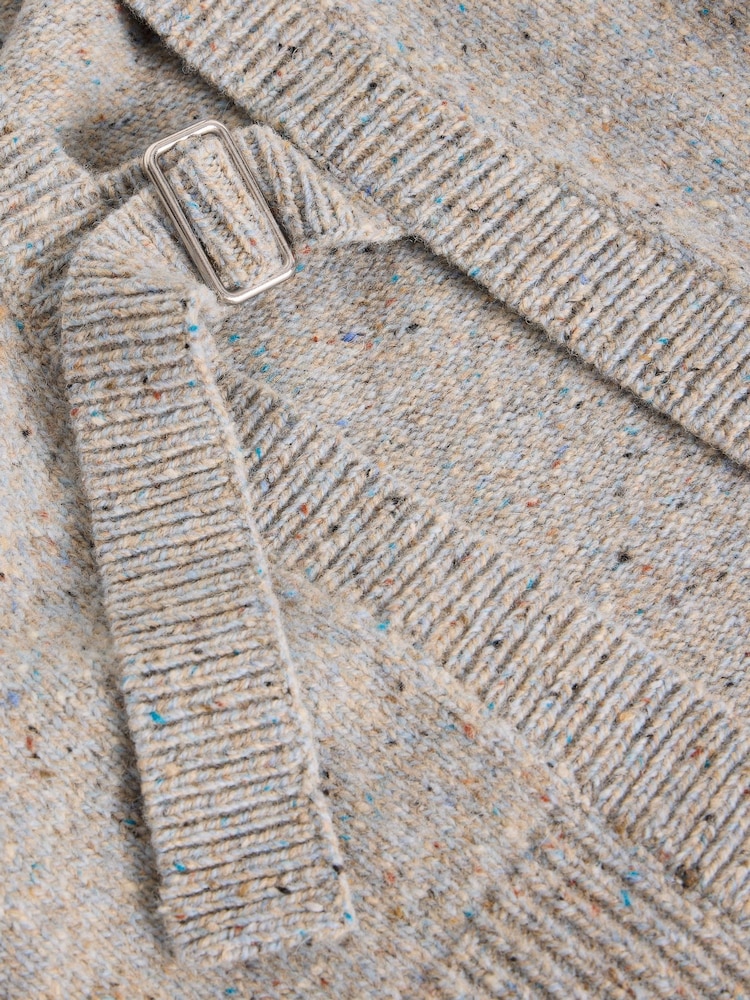 White Stuff Grey Tanya Tabard Poncho - Image 6 of 6 White Stuff Grey Tanya Tabard Poncho - Image 6 of 6