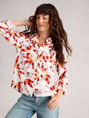 White Stuff White Sophie Cotton Shirt - Image 3 of 6