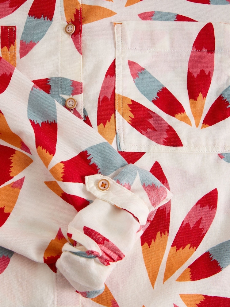 White Stuff White Sophie Cotton Shirt - Image 6 of 6