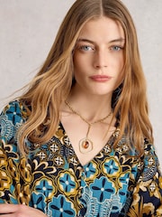 White Stuff Brown Bella Stone Pendent Necklaces - Image 3 of 3