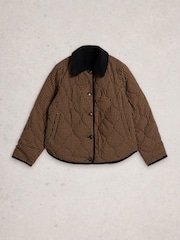 White Stuff Black Arden Reversible Jacket - Image 6 of 8