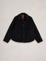White Stuff Black Arden Reversible Jacket - Image 7 of 8