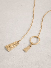 White Stuff Gold Mia Double Layer Necklaces - Image 2 of 2