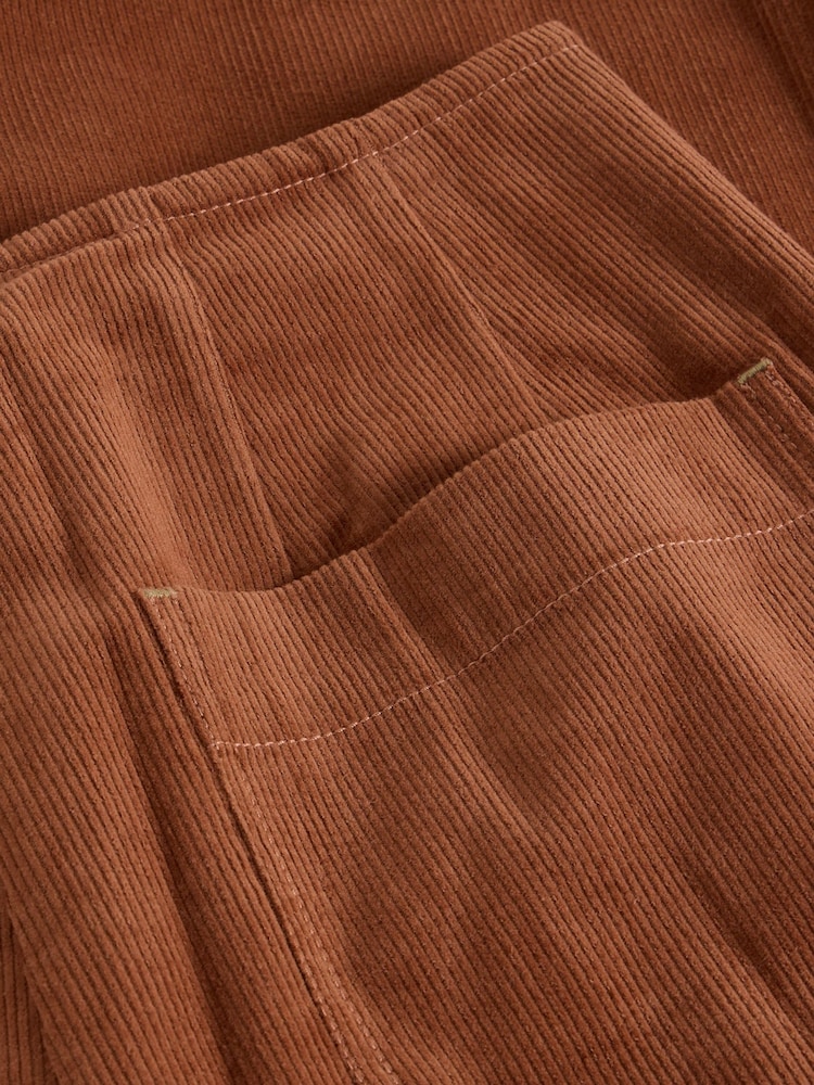 White Stuff Brown Clara Cord Wide Leg Trousers - Image 6 of 6