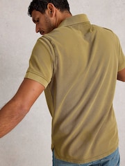 White Stuff Green Utility Polo Shirt - Image 3 of 6