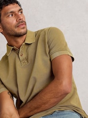 White Stuff Green Utility Polo Shirt - Image 4 of 6