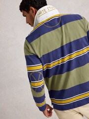 White Stuff Green Rugby Sweater - Image 2 of 6