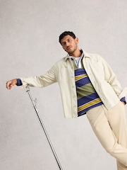 White Stuff Green Rugby Sweater - Image 4 of 6