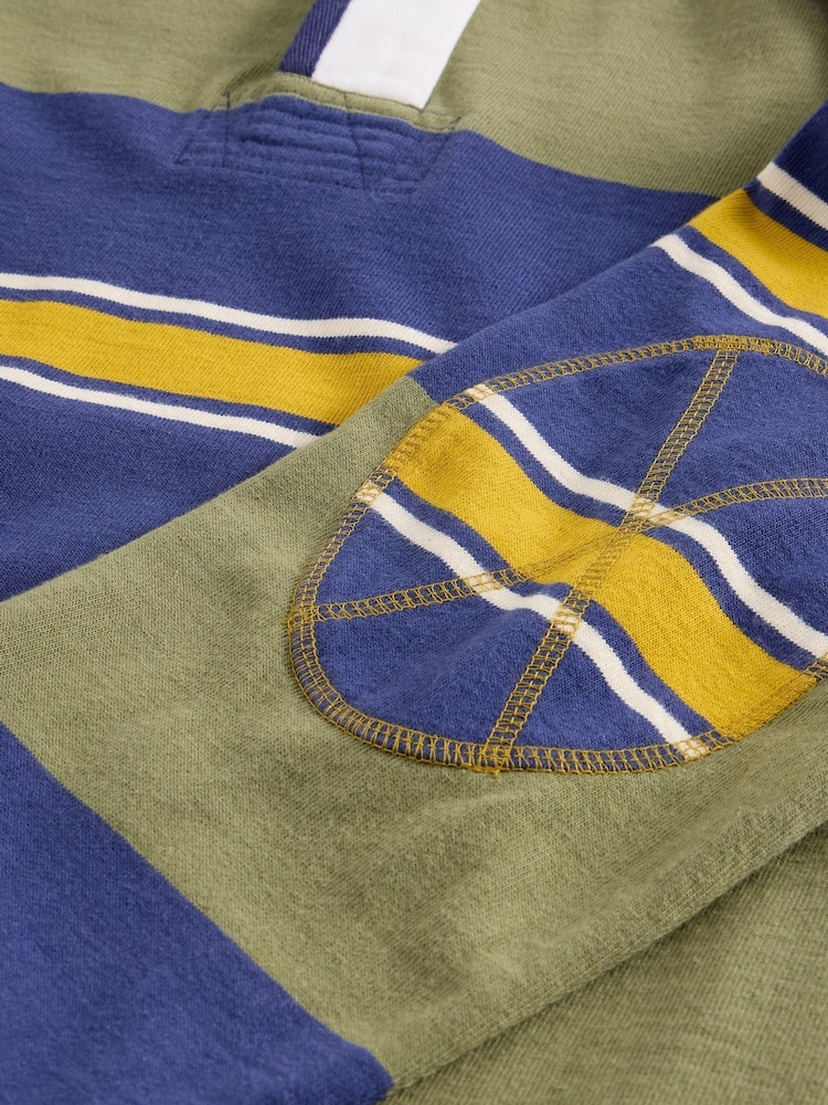 White Stuff Green Rugby Sweater - Image 6 of 6