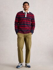 White Stuff Red Rugby Sweater - Image 1 of 6