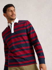 White Stuff Red Rugby Sweater - Image 3 of 6