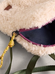 White Stuff Natural Meadow Borg Phone Bag - Image 3 of 4